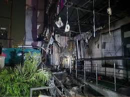 चिकित्सालय के इलेक्ट्रॉनिक पैनल में लगी आग, कोई जन हानि नहीं